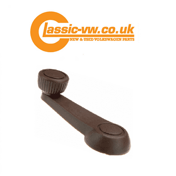 Window Winder Handle,Brown, Mk1 Golf, Jetta, Scirocco, Caddy, T25, Beetle 321837581W