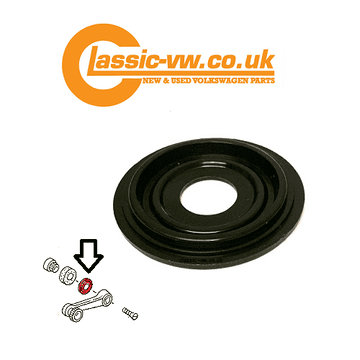 Window Winder Handle Spacer, Black. Mk1 Golf, Jetta, Scirocco, Caddy, T25, Beetle 111837595A