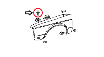 Wing Bolt With Washer (Plated)