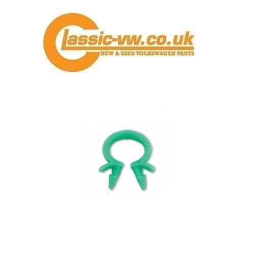 Wiring Loom Securing Clip Green. Golf, Jetta, Caddy, Scirocco,