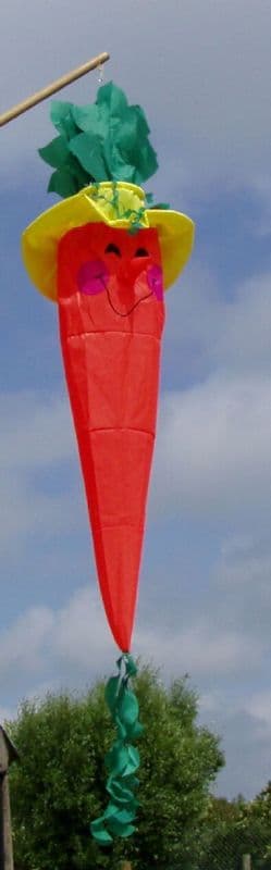 3D Carrot Windsock