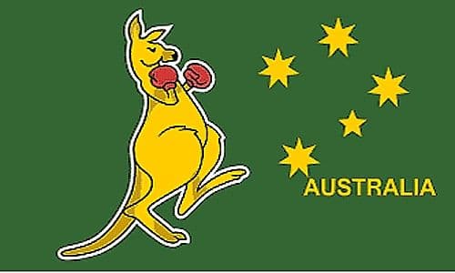 Australia Kangaroo Flag
