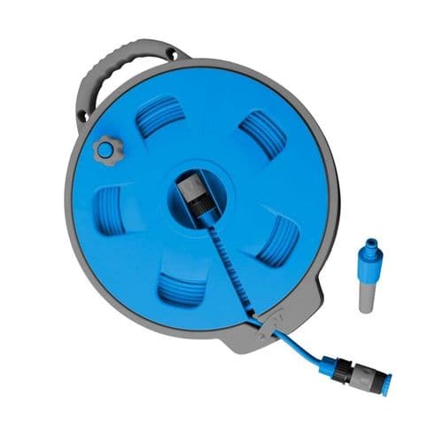 Brunner 15m Flat Water Hose & Reel
