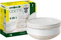 Brunner 6 in 1 Odette Tableware Set