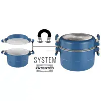 Brunner Carezza Magnetogrip 7+1  Saucepan Set - 22cm