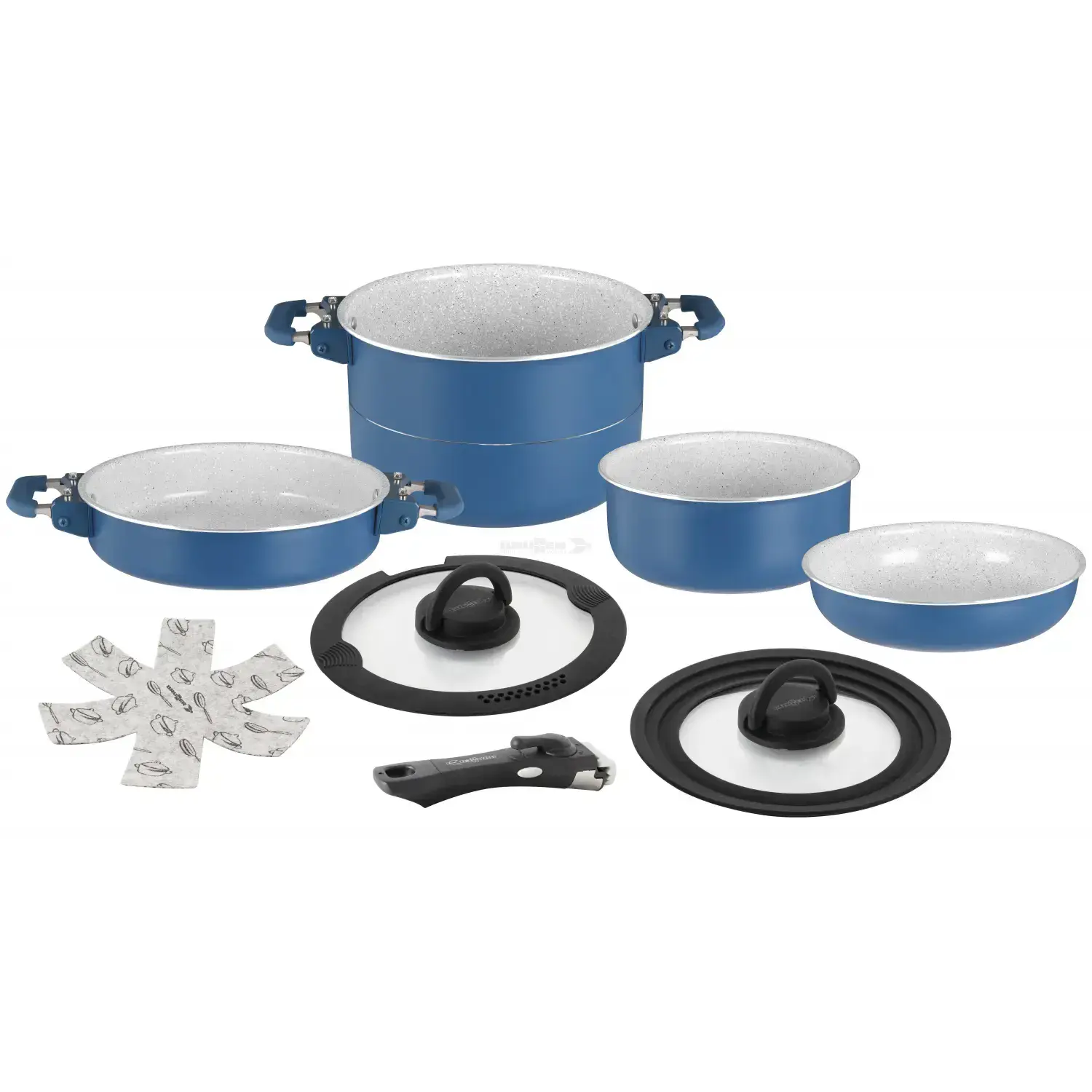Brunner Carezza Magnetogrip 7 1 Saucepan Set - 22cm
