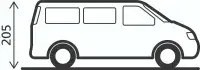 Brunner Comet VW Transporter Tailgate Awning