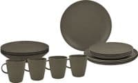 Brunner PLA Tierra Cocoa Tableware Set | Eco Friendly Campervan & Camping Dining Set