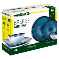 Brunner Midday 12 Piece Tableware Set - Breeze