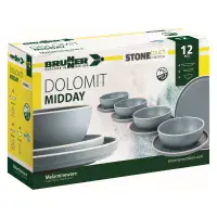Brunner Midday 12 Piece Tableware Set - Dolomit