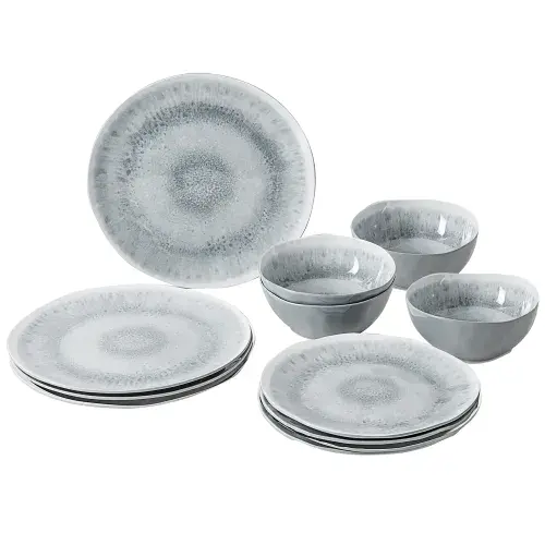 Brunner Midday 12 Piece Tableware Set - Pearl