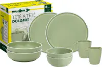 Brunner Tete-a-Tete 8 Piece Tableware Set - Dolomit