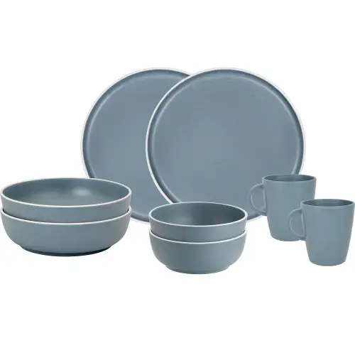 Brunner Tete-a-Tete Dolomit Blue 8 Piece Camping Tableware Set