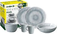 Brunner Tete-a-tete Pearl 8 piece Tableware Set