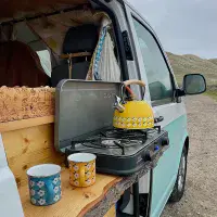 Cadac 2 Cook 2 Pro Stove QR | Dual Burner Tabletop Gas Stove for Camping