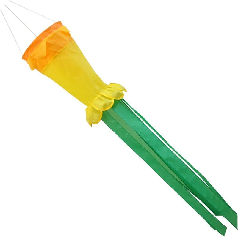 Daffodil Windsock | Campervan Flag Windsock for Campsites & Festivals