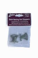 Debus 6mm Awning Rail Stoppers – 2 Pack