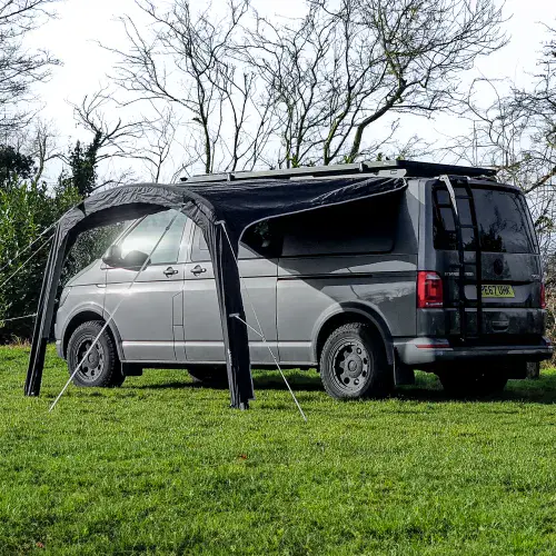 Debus AIR Sun Canopy Inflatable Awning – Midnight Black