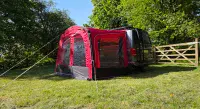 Debus DUO AIR Canopy Awning – Chianti Red