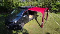 Debus DUO AIR Canopy Awning – Chianti Red