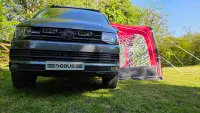Debus DUO AIR Canopy Awning – Chianti Red