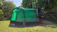 Debus DUO AIR Canopy Awning – Forest Green