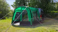 Debus DUO AIR Canopy Awning – Forest Green