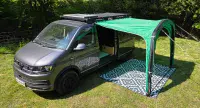 Debus DUO AIR Canopy Awning – Forest Green
