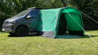 Debus DUO AIR Canopy Awning – Forest Green