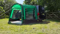 Debus DUO AIR Canopy Awning – Forest Green