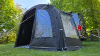 Debus DUO AIR Canopy Awning – Midnight Black