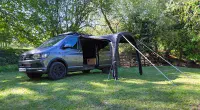 Debus DUO AIR Canopy Awning – Midnight Black