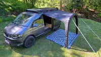 Debus DUO AIR Canopy Awning – Midnight Black