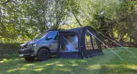 Debus DUO AIR Canopy Awning – Midnight Black