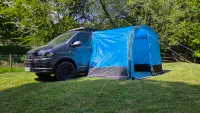 Debus DUO AIR Canopy Awning – Ocean Blue