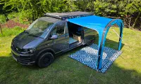 Debus DUO AIR Canopy Awning – Ocean Blue