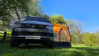 Debus DUO AIR Canopy Awning – Sunset Orange