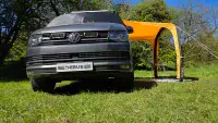 Debus DUO AIR Canopy Awning – Sunset Orange
