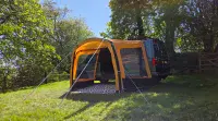 Debus DUO AIR Canopy Awning – Sunset Orange