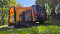 Debus DUO AIR Canopy Awning – Sunset Orange