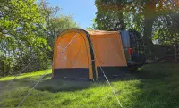 Debus DUO AIR Canopy Awning – Sunset Orange