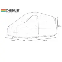 Debus Premium 5-Ply VW  Crafter Campervan Cover