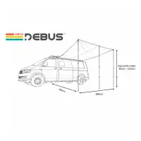 Debus VISTA Canopy – Ocean Blue