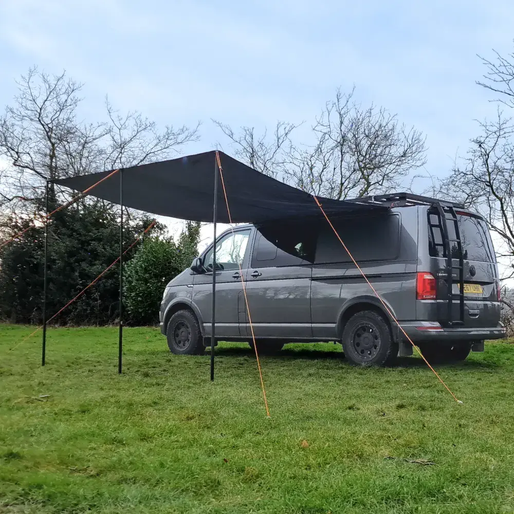 Debus VW Campervan Sun Canopy V2.0 – Midnight Black