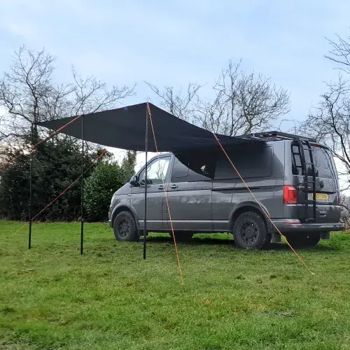 Debus VW Campervan Sun Canopy V2.0 – Midnight Black