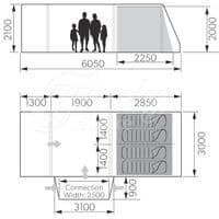 Dometic Rarotonga DA FTT 401 AIR Drive-Away Awning - RH