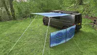 Funky Leisure OpArt Canopy & Windbreak - Bundle
