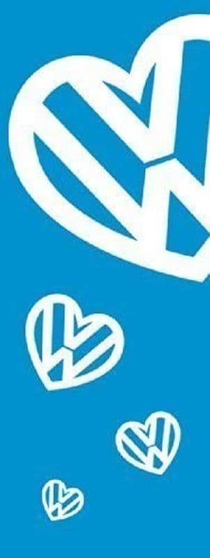 I Love My VW Banner Flag