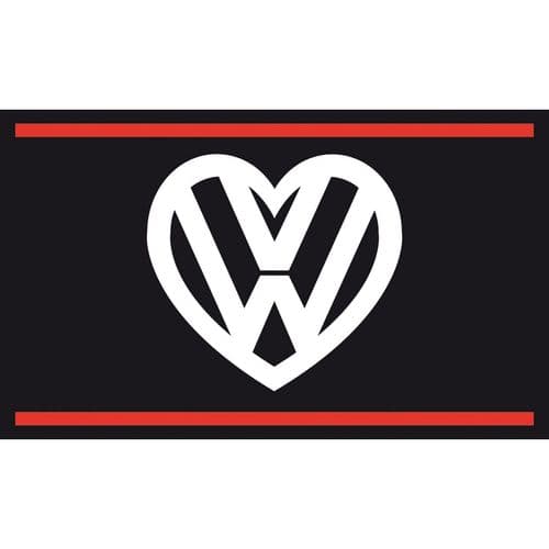 I love my VW Flag - Black