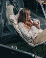 Kampa Chill Padded Camping Chair | Heavy Duty Comfortable Campervan Seat